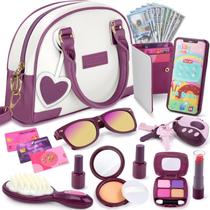 Bolsa de brinquedos INNOCHEER para meninas com maquiagem fingida de 3 a 8 anos Bolsa de brinquedos INNOCHEER para meninas com maquiagem fingida de 3 a 8 anos
