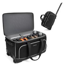 Bolsa de Cabo para DJ AUROTIER com Rodas 54x34x40cm 8 Divisórias Bolsa de Cabo para DJ AUROTIER com Rodas 54x34x40cm 8 Divisórias
