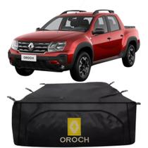 Bolsa De Caçamba Para Renault Oroch Pro Intense Outsider Estampa Em Bordado 840 Litros
