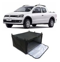 Bolsa De Caçamba' Pickup Saveiro 840 Litros 2007 2008 Preto
