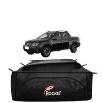 Bolsa De Caçamba Rocket Para Renault Oroch 2016/2026 Pro Intense Outsider 840Lts Bordado