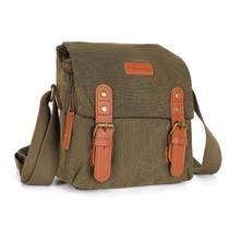 Bolsa de câmera Catcun Compact Canvas Messenger para DSLR/SLR