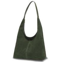 Bolsa de camurça Moulyan para mulheres Tote Hobo Shoulder Brown