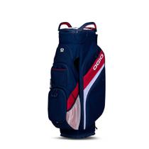 Bolsa de carrinho de golfe OGIO Woode Vermelho/Branco/Azul