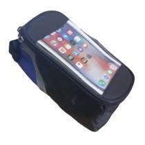 Bolsa De Celular E Documentos Quadro Bike Bicicleta Touch