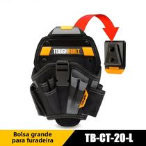 Bolsa De Cinto De Ferramentas Grande Para Broca TOUGHBUILT TB-CT-20-L Bolsa De Broca Portátil Bolsa