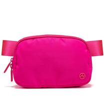 Bolsa de cinto Fanny Pack Pander Everywhere de nylon para mulheres rosa Bolsa de cinto Fanny Pack Pander Everywhere de nylon para mulheres rosa