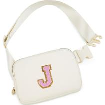 Bolsa de Cinto Personalizada Uygafly para Mulheres e Meninas - Cor Creme