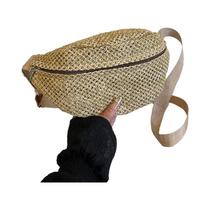Bolsa De Cintura De Imitação De Palha Trançada, Bolsa Transversal, Bolsa De Viagem, Bolsa De Praia. Bolsa De Cintura De Imitação De Palha Trançada, Bolsa Transversal, Bolsa De Viagem, Bolsa De Praia.