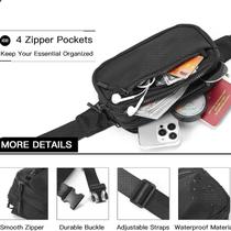 Bolsa de cintura de nylon impermeável Sports Wallet Leisure Outdoor Bolsa de cintura de nylon impermeável Sports Wallet Leisure Outdoor