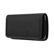 Bolsa De Cintura De Nylon Para Celular, Para Telefones De 3,5 a 6,3 Polegadas, Vertical, Horizontal,
