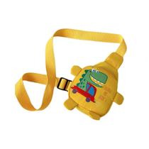 Bolsa de Cintura e Mochila Sling Wokex para Crianças - Nylon Amarelo