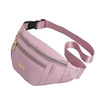 Bolsa De Cintura Esportiva Feminina Multi-Camadas, Bolsa Transversal Para Atividades Ao Ar Livre