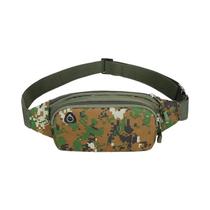 Bolsa De Cintura Esportiva Masculina De Grande Capacidade Em Lona Resistente Ao Uso Multifuncional