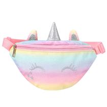 Bolsa de cintura Fanny Pack mibasies Unicorn Kids para meninas e crianças