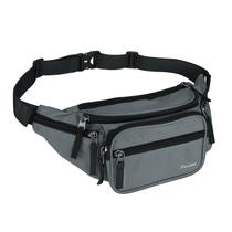Bolsa de cintura Fanny Pack ProCase para viagens, caminhadas e corrida - cinza Bolsa de cintura Fanny Pack ProCase para viagens, caminhadas e corrida - cinza