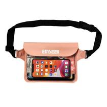 Bolsa de cintura impermeável EMSEEK Floating Dry Belt Bag rosa Bolsa de cintura impermeável EMSEEK Floating Dry Belt Bag rosa