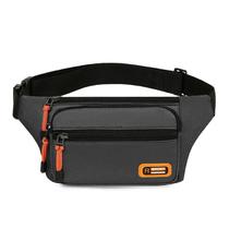 Bolsa De Cintura Impermeável Masculina Moda Sling Para Corrida Unissex Casual