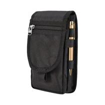 Bolsa De Cintura Para Celular De 6,3 Polegadas, Casual, Com Tampa Flip E Compartimento Para Caneta Bolsa De Cintura Para Celular De 6,3 Polegadas, Casual, Com Tampa Flip E Compartimento Para Caneta