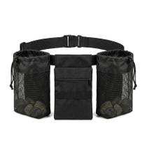 Bolsa de Cintura TRILVIX para Coleta de Rochas e Forrageio com Bolsos de Tela Bolsa de Cintura TRILVIX para Coleta de Rochas e Forrageio com Bolsos de Tela