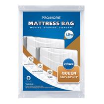 Bolsa de colchão PROMORE Queen Size Plastic 104x62x41cm, pacote com 2