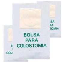 Bolsa De Colostomia Descartável Abertura 63Mm - 100 Unidades