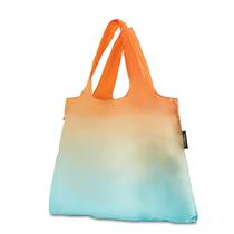 Bolsa de compras dobrável Samsonite azul/laranja Ombre