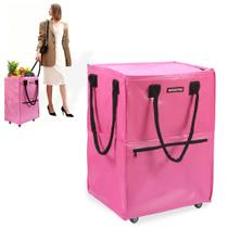 Bolsa de compras média com rodas WORKPRO 30 x 41 x 56 cm, 30 kg
