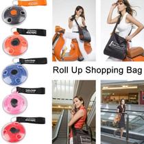 Bolsa de Compras Sacola Reutilizável Mágica de Enrolar To Roll Up