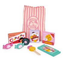 Bolsa de confeitaria Pretend Play Bolsa Mentari Candy Shop