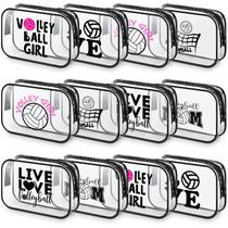 Bolsa de cosméticos Abbylike Volleyball Theme PVC 18 x 12 x 6 cm (12 unidades)