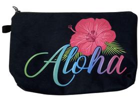 Bolsa de cosméticos Aloha Designs ALOHA para mulheres resistente à água