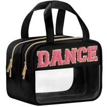 Bolsa de cosméticos BuyCard Dance Chenille Letter Waterproof