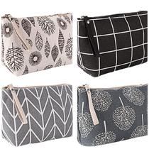 Bolsa de cosméticos de lona SUMAJU Multifuncional Travel, 4 unidades