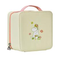 Bolsa de cosméticos dearcloud Moomin Seaside Daisy Faux Leather Bolsa de cosméticos dearcloud Moomin Seaside Daisy Faux Leather
