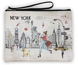 Bolsa de cosméticos DESIGN U.S.A. SOUVENIR New York Waterproof Bolsa de cosméticos DESIGN U.S.A. SOUVENIR New York Waterproof