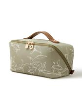 Bolsa de cosméticos EACHY Travel Makeup Bag à prova d'água F-Green