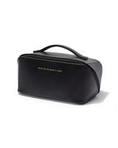 Bolsa de cosméticos EACHY Travel Makeup Bag impermeável preta