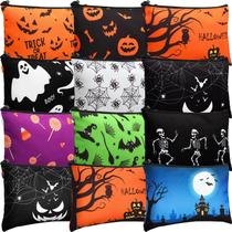 Bolsa de cosméticos Eccliy, 20 peças, tela de Halloween, 13x20 cm Bolsa de cosméticos Eccliy, 20 peças, tela de Halloween, 13x20 cm