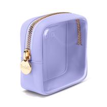 Bolsa de cosméticos Embla Clear Makeup Case Toiletry Travel Lilac
