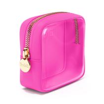 Bolsa de cosméticos Embla Clear Makeup Case Travel Tote Bubblegum Bolsa de cosméticos Embla Clear Makeup Case Travel Tote Bubblegum