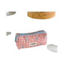 Bolsa De Cosméticos Feminina Grande Capacidade Com Padrão De Laço Fofo, Organizador De Viagem Com
