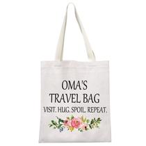 Bolsa de cosméticos GJTIM Oma Gift Grandma Birthday Travel Tote