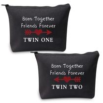 Bolsa de cosméticos MBMSO Twin One Twin Two Born Together Friends