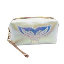 Bolsa de cosméticos Mossty Holographic Mermaid Travel Organizer Bolsa de cosméticos Mossty Holographic Mermaid Travel Organizer