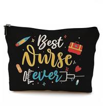 Bolsa de cosméticos QGFM Nurse Bags com zíper para estudantes de enfermagem Bolsa de cosméticos QGFM Nurse Bags com zíper para estudantes de enfermagem