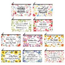 Bolsa de cosméticos Reginary 20 peças para mulheres com tema religioso Bolsa de cosméticos Reginary 20 peças para mulheres com tema religioso