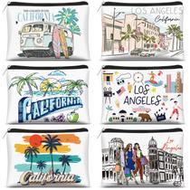Bolsa de cosméticos Reginary Texas California Florida Souvenir x6