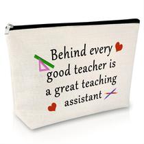 Bolsa de cosméticos Sfodiary Teaching Assistant, presente para mulheres Bolsa de cosméticos Sfodiary Teaching Assistant, presente para mulheres