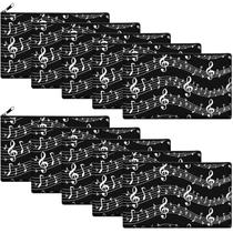 Bolsa de cosméticos Sweetude 10 peças Musical Note 18x11 cm Bolsa de cosméticos Sweetude 10 peças Musical Note 18x11 cm
